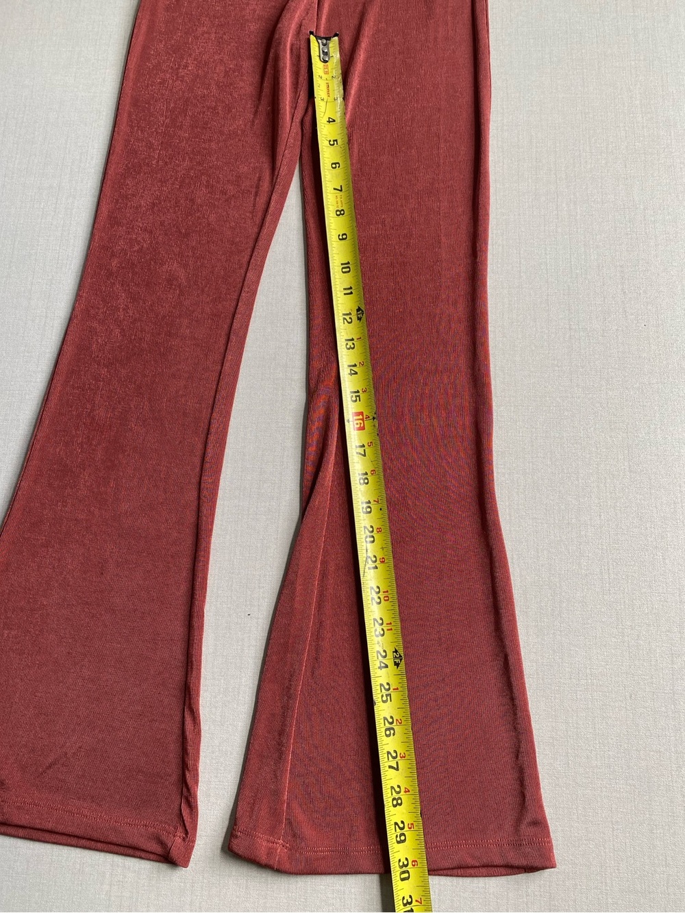 NWT Urban Outfitters Women’s Flared Cut Pants Size S Y2K Fold Over - Picture 7 of 14